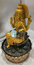 Load image into Gallery viewer, Laxmi Water Fountain Pacific Giftware Sacred Hindu Goddess Lakshmi
