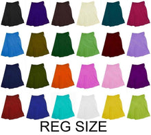 Load image into Gallery viewer, Women&#39;s Cotton Indian Readymade Petticoats Inskirt / under skirt Saree Petticoats - Regular Size