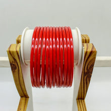 Load image into Gallery viewer, Indian Glass Bangles Bracelet For Women Indian Bangle Set Of 12