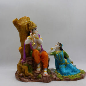 Radha Krishna,Radha Kanha Statue,for Home,office,temple,diwali Pooja multi color