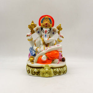 Indian Fiber Lord Ganesha Statue for Home & office decor, temple, diwali Pooja