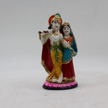 Load image into Gallery viewer, Radha Krishna,Radha Kanha Statue,for Home,office,temple,diwali Pooja multi color