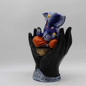 Indian Lord Ganesha Statue for Home & office decor, temple, diwali Pooja,Sitting statue of lord Ganesha