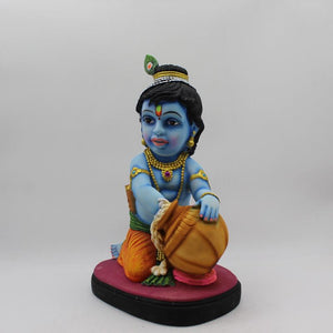 Lord Krishna , Kanha, bal gopal Statue for Home & office decor, temple, diwali Pooja Multi Color