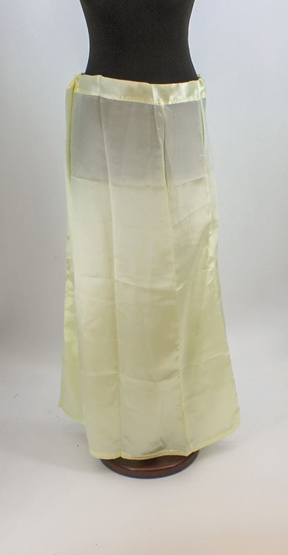 Indian Satin Silk Petticoat Inskirt Lining For Sari