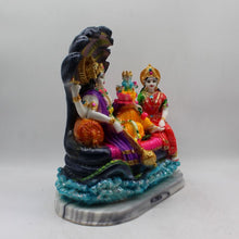 Load image into Gallery viewer, Lakshmi &amp; vishnu, vishnu-laxmi Statue, vishnu laxmi idol Multi Colour