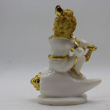 Load image into Gallery viewer, Indian Fiber Lord Krishna Statue for Home &amp; office decor, temple, diwali Pooja