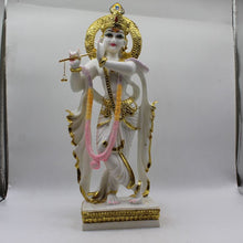 Load image into Gallery viewer, Indian Fiber Lord Krishna Statue for Home &amp; office decor, temple, diwali Pooja