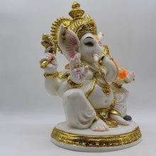 Load image into Gallery viewer, Indian Lord Ganesha Statue for Home &amp; office decor, temple, diwali Pooja,Sitting statue of lord Ganesha