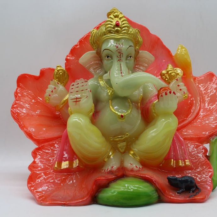 Indian Lord Ganesha Statue for Home & office decor, temple, diwali Pooja,Sitting statue of lord Ganesha