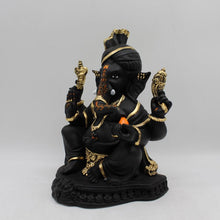 Load image into Gallery viewer, Ganesh Ganesha Ganpati vidhnyaharta Ganapati Hindu God Indian GodBlack