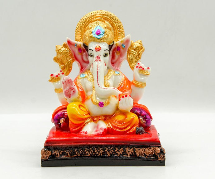 Indian Fiber Lord Ganesha Statue for Home & office decor, temple, diwali Pooja