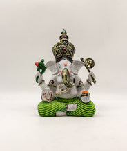 Load image into Gallery viewer, Indian Fiber Lord Ganesha Statue for Home &amp; office decor, temple, diwali Pooja