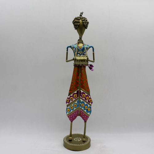 Rajasthani boy,Girl,Rajasthani man,Women,Musician man,Women statue Multi color