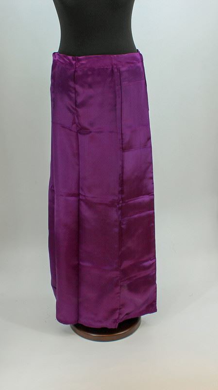 Indian Satin Silk Petticoat Inskirt Lining For Sari