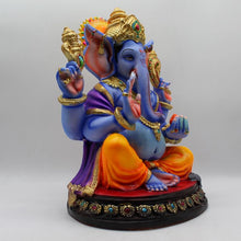 Load image into Gallery viewer, Indian Lord Ganesha Statue for Home &amp; office decor, temple, diwali Pooja,Sitting statue of lord Ganesha