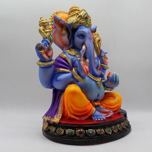 Indian Lord Ganesha Statue for Home & office decor, temple, diwali Pooja,Sitting statue of lord Ganesha
