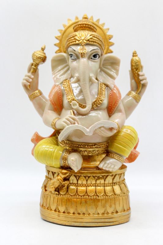 Indian Fiber Lord Ganesha Statue for Home & office decor, temple, diwali Pooja