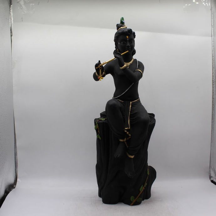 Lord Krishna,Kanha,Bal gopal Statue,Home,Temple,Office decore Black color