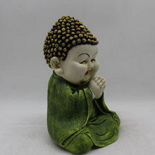 Load image into Gallery viewer, Buddha Sitting Medium,showpiece, Buddha, Baby buddha God Gift Green