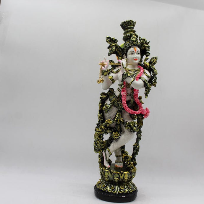 Lord Krishna , Kanha, bal gopal Statue for Home & office decor, temple, diwali Pooja Multi Color