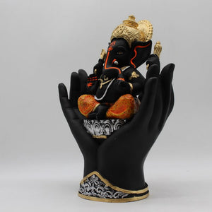 Indian Lord Ganesha Statue for Home & office decor, temple, diwali Pooja,Sitting statue of lord Ganesha