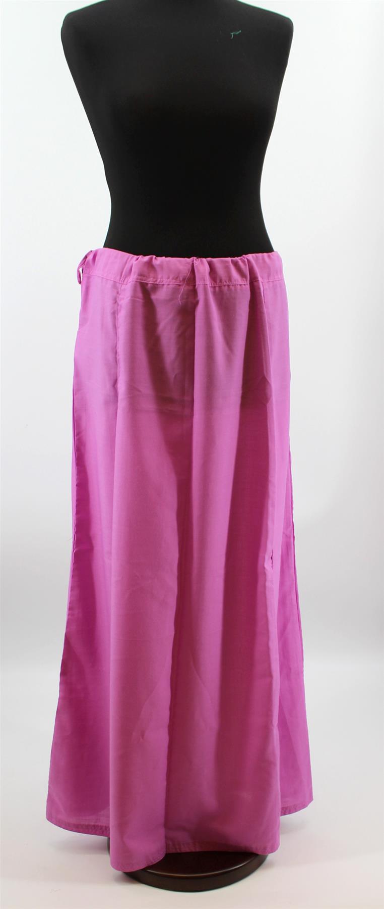 Women's Cotton Indian Readymade Petticoats Inskirt / under skirt Saree Petticoats - Regular Size