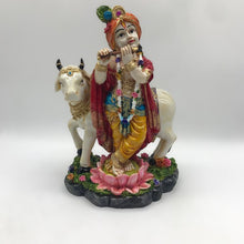 Load image into Gallery viewer, Lord Krishna Kanha Balgopal Shyam Madhava Murari Mohan Statue decoreMulti Color