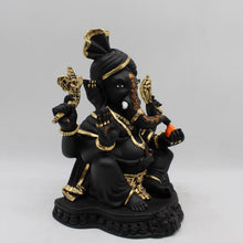 Load image into Gallery viewer, Ganesh Ganesha Ganpati vidhnyaharta Ganapati Hindu God Indian GodBlack