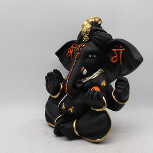 Lord Fancy Ganesha,Ganpati,Bal Ganesh,Ganesh vinayak,statue of Ganesha Black