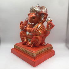 Load image into Gallery viewer, Ganesh Ganesha Ganpati Ganapati Hindu God Ganesh fiber idol