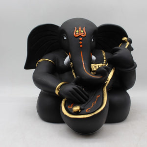 Indian Lord Ganesha,Ganpati,Bal Ganesh,Ganesh vinayak,statue of Ganesha Black