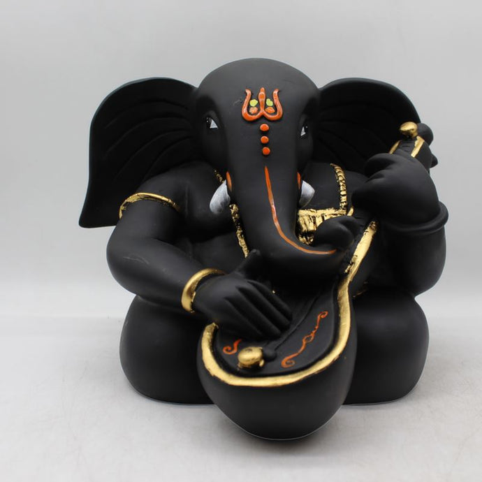 Indian Lord Ganesha,Ganpati,Bal Ganesh,Ganesh vinayak,statue of Ganesha Black