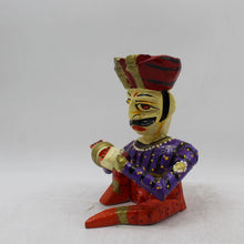 Load image into Gallery viewer, Rajasthani boy,Rajasthani man,Musician man Rajasthani statue, idol Multi color