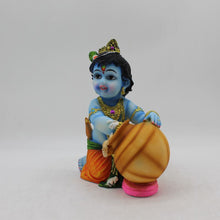Load image into Gallery viewer, Lord Krishna , Kanha, bal gopal Statue for Home &amp; office decor, temple, diwali Pooja Multi Color