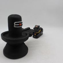 Load image into Gallery viewer, Shivling,Shiva Ling,Shiv Lingum,Shankar shivling with Black Nandi Black