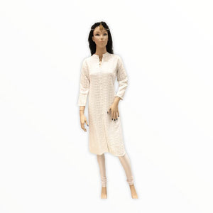 Women's Cotton Embroidered Kurta Kurti