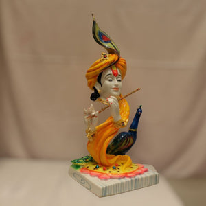 Lord Krishna,Kanha,Bal gopal Statue,Home,Temple,Office decore Multi color