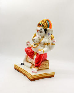 Indian Fiber Lord Ganesha Statue for Home & office decor, temple, diwali Pooja