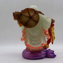 Load image into Gallery viewer, LuckyLaughing Buddha&amp;statue,Happy sitting,Home&amp;office Decor,showpeace,luckey man,Happy man