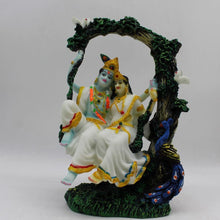 Load image into Gallery viewer, Radha Krishna Radha Kanha Statue for Home office temple diwali Pooja Multi Color