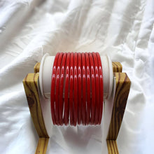 Load image into Gallery viewer, Indian Glass Bangles Bracelet For Women Indian Bangle Set Of 12
