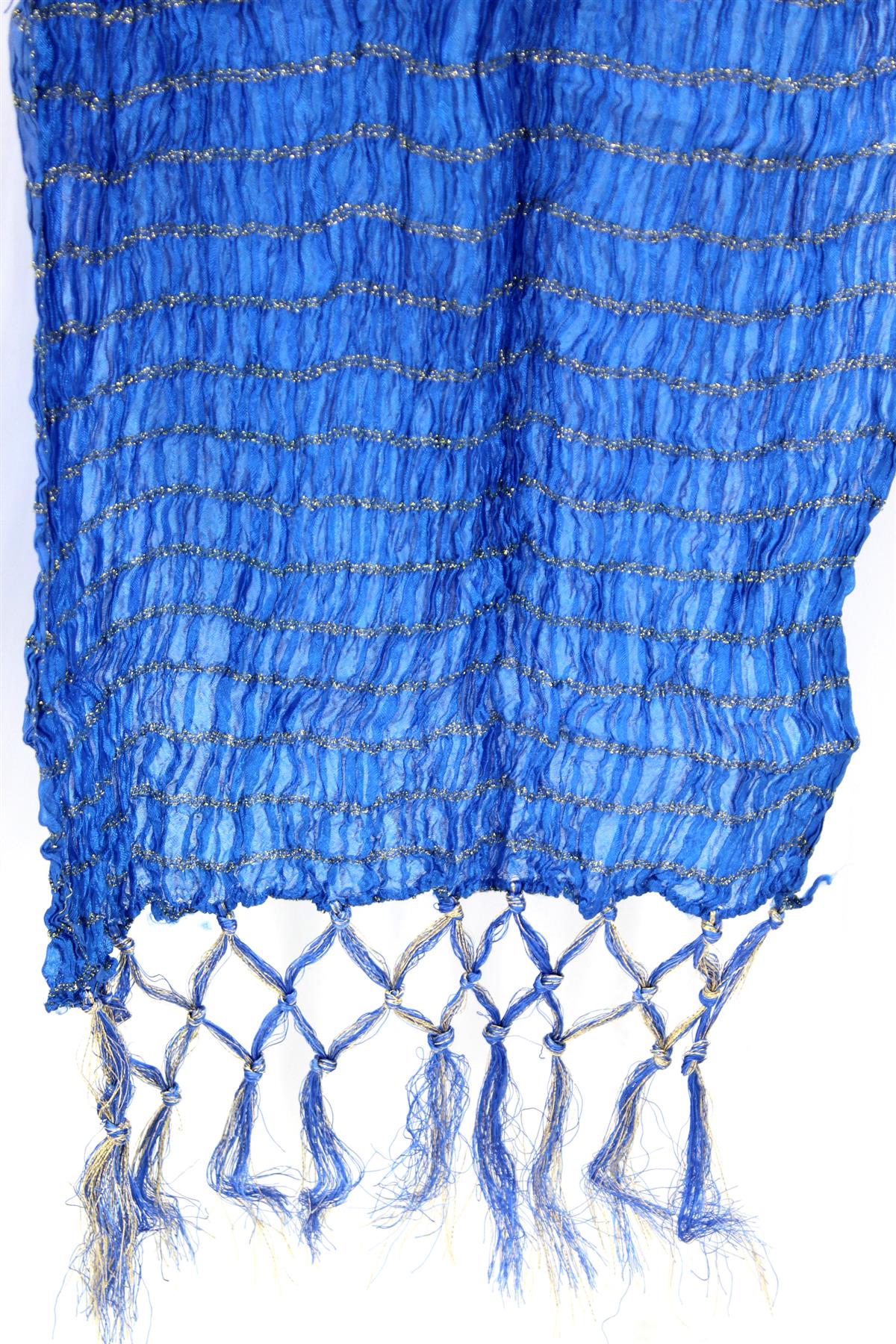 Men's Silk Crush Dupatta - Stole Chunni For Sherwani - Non Stretch size 26 x 250 cm - Stretched size 44 x 250 cm