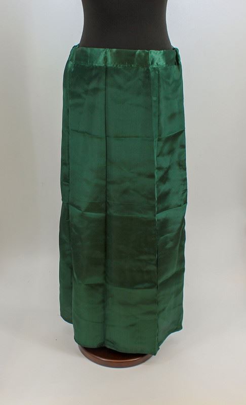 Indian Satin Silk Petticoat Inskirt Lining For Sari