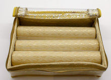 Load image into Gallery viewer, 3 Roll Bangle Bracelet Cover Bag INDIAN Chudi Kangan Watch Travel Cases Storage