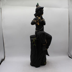 Lord Krishna,Kanha,Bal gopal Statue,Home,Temple,Office decore Black color