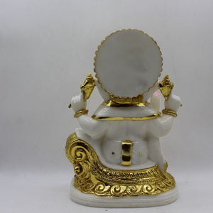 Indian Lord Ganesha Statue for Home & office decor, temple, diwali Pooja,Sitting statue of lord Ganesha
