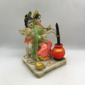 Lord Krishna , Kanha, bal gopal Statue for Home & office decor, temple, diwali Pooja Multi color