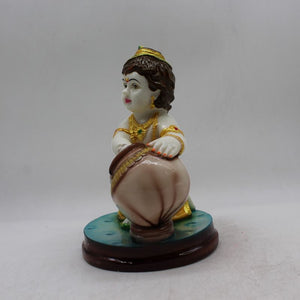 Lord Krishna , Kanha, bal gopal Statue for Home & office decor, temple, diwali Pooja White