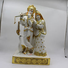 Load image into Gallery viewer, Radha Krishna,Radha Kanha Statue,for Home,office,temple,diwali Pooja White